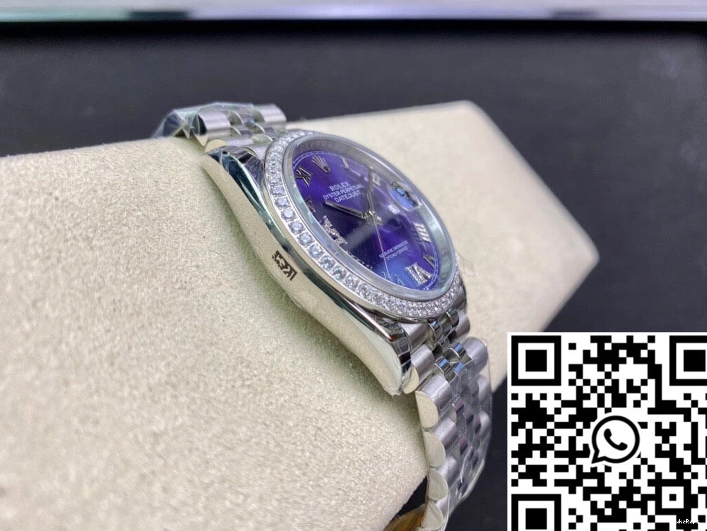 Datejust Diamond-set EW Factory Rolex M126284RBR-0013 Bezel 0716